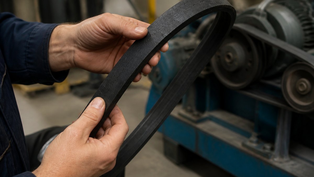 How to Inspect Industrial Belts for Cracks
