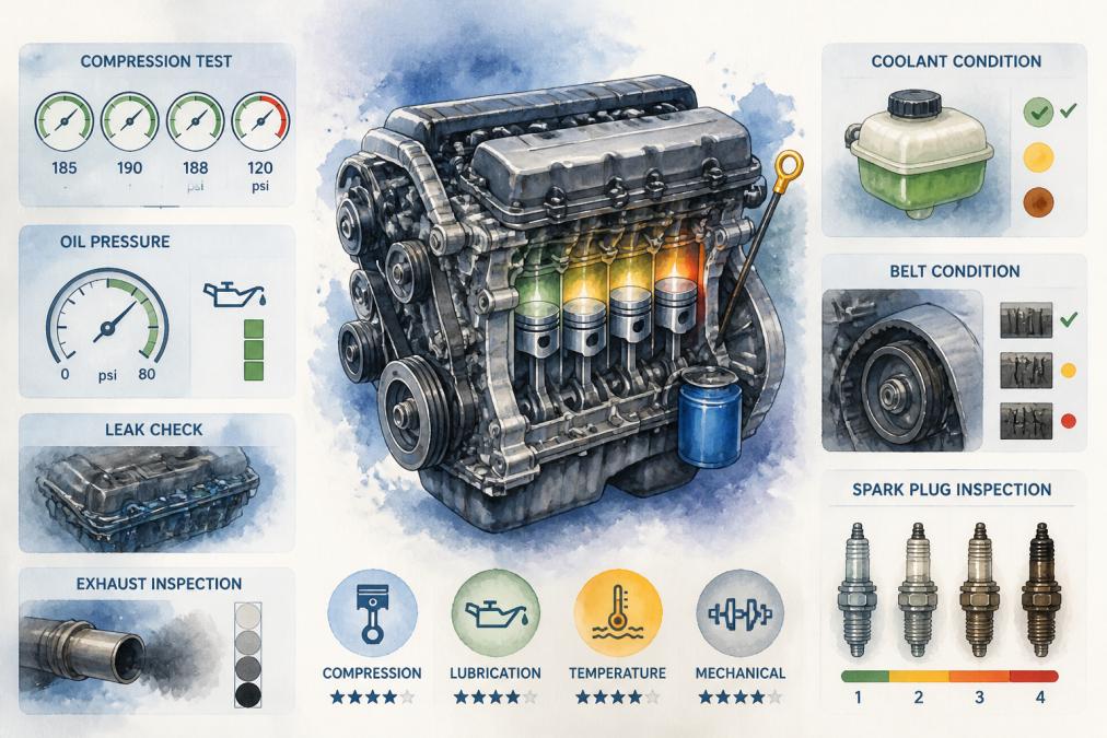 How to Inspect Used Engine Health: 2026 Buyer's Guide