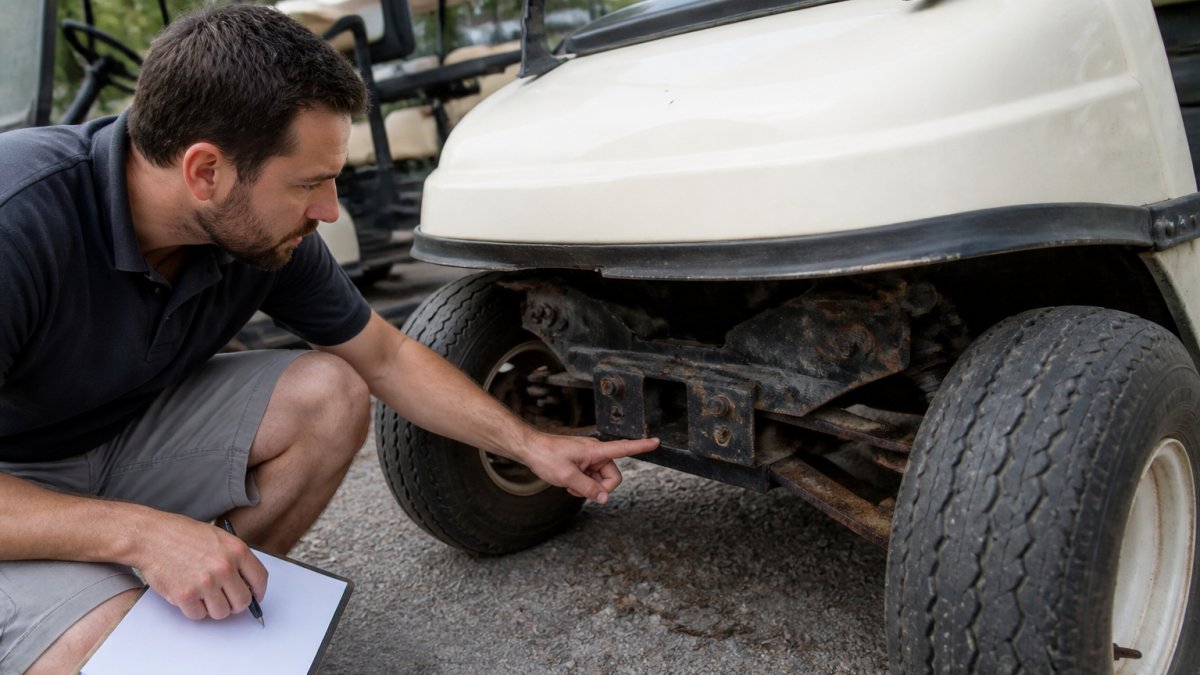 How to Inspect Used Golf Carts for Rust