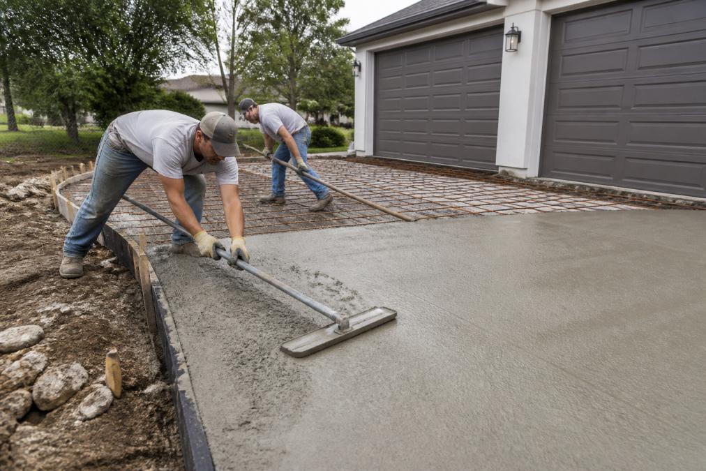 How to Install a Concrete Driveway: Step-by-Step