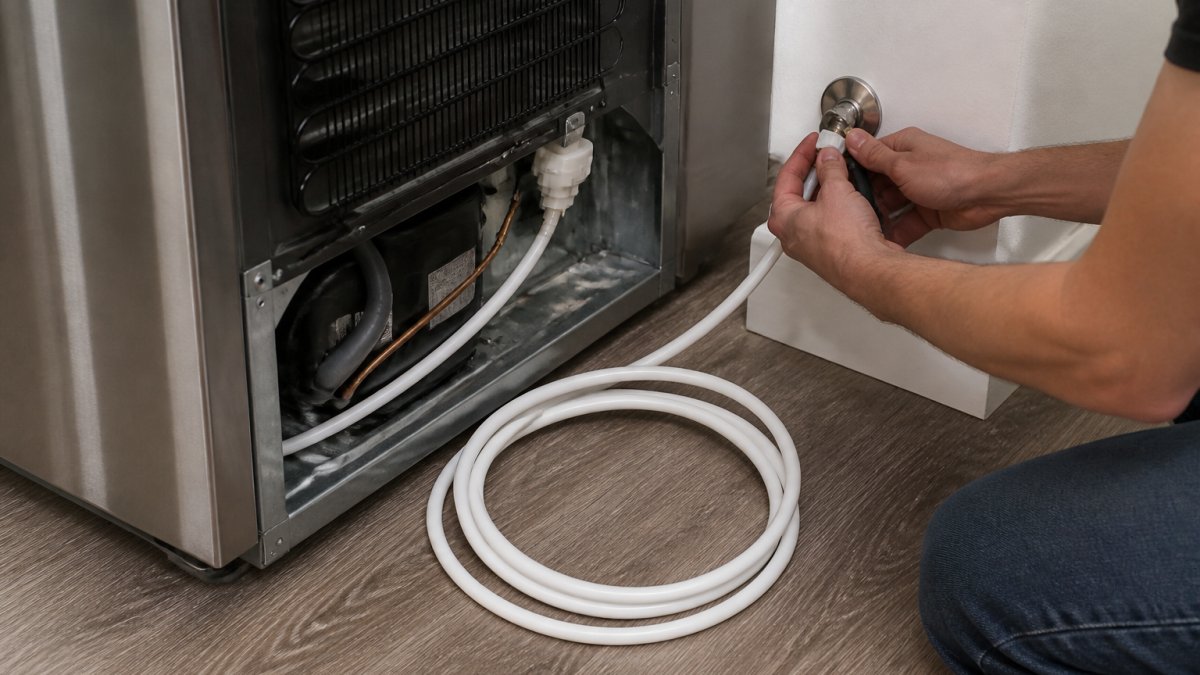 How to Install a Refrigerator Water Line Step by Step