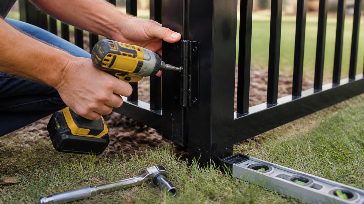 How to Install Aluminum Fence Gate Hinges (2026 Guide)