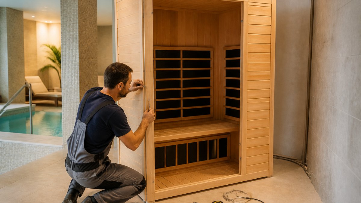 How to Install Infrared Sauna in a Spa