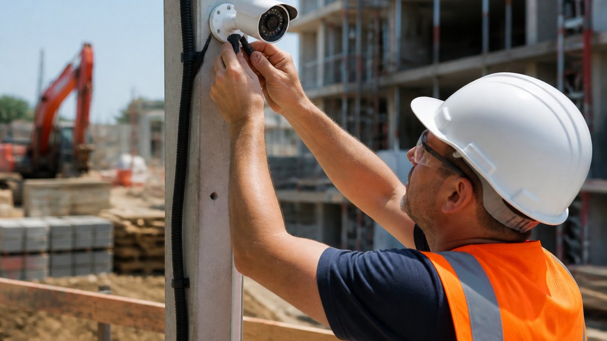 How to Install IP Cameras for Construction Sites