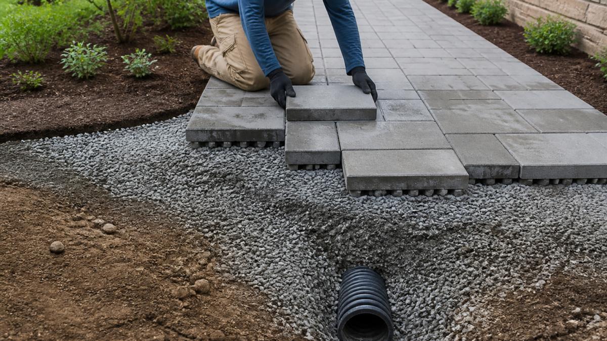 How to Install Permeable Walkways for Drainage