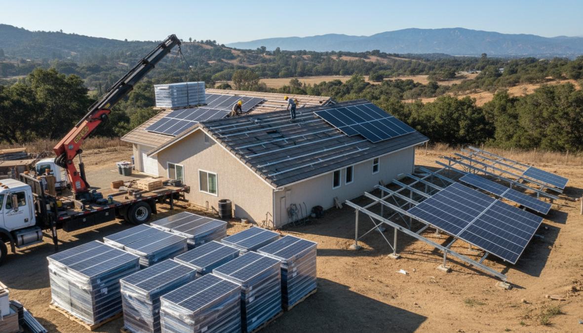 solar photovoltaic panels