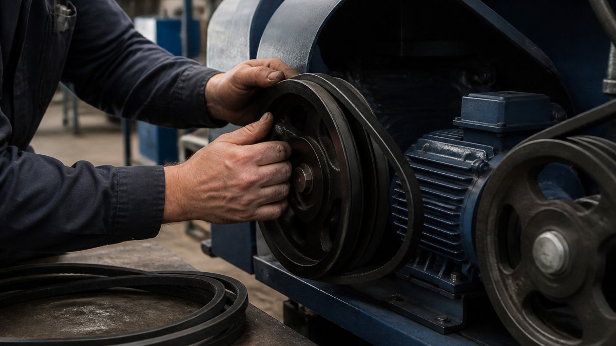 How to Install Replacement Wedge V-Belts: Step-by-Step