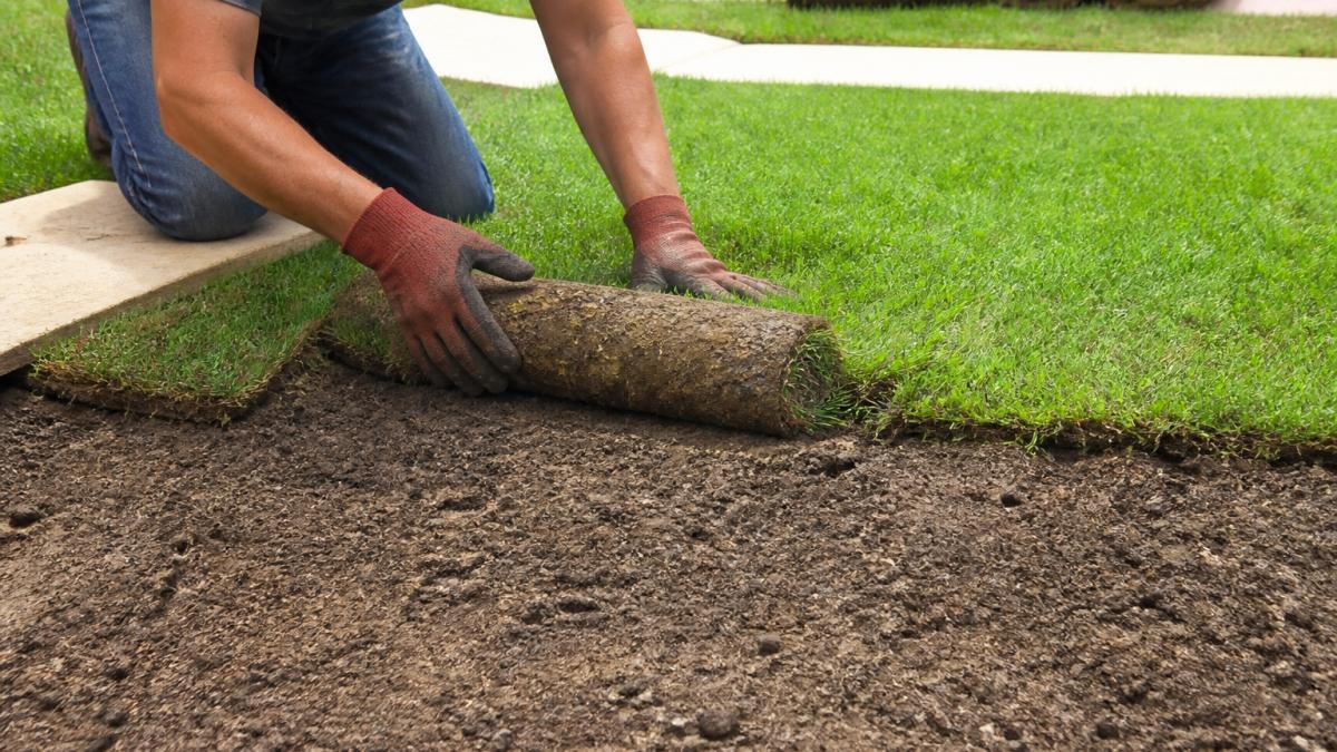 How to Install Sod Over Existing Grass