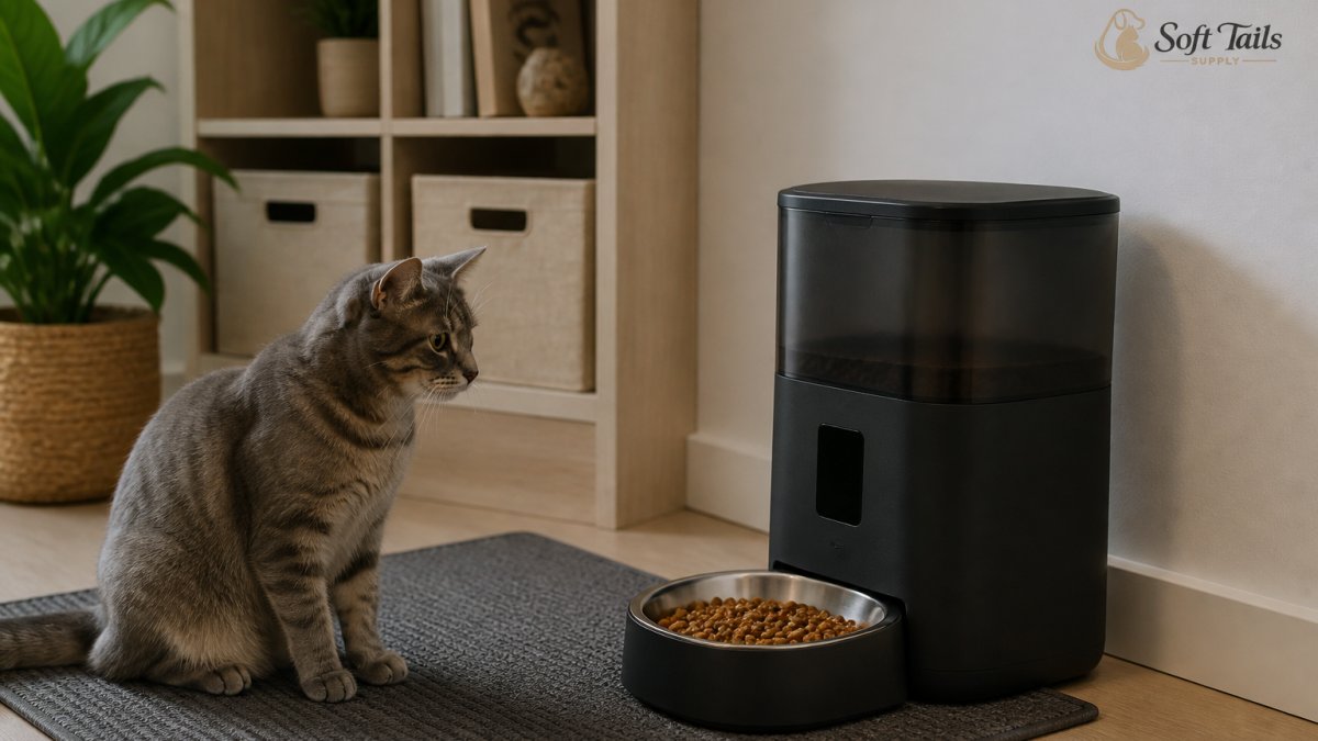 How to Introduce a Nervous Cat to a New Automatic Feeder