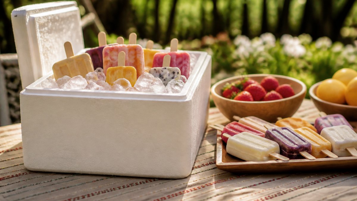 How to Keep Frozen Desserts Cold Outdoors: 7 Steps