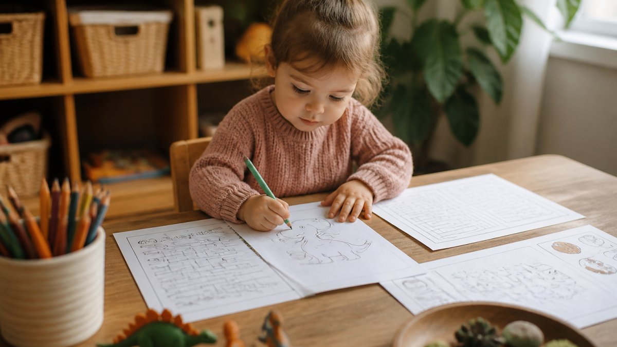 How to Keep Toddlers Engaged With Printables