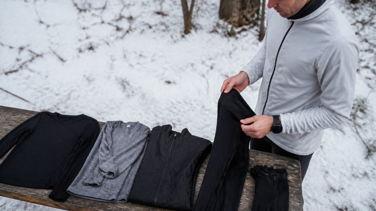 How to Layer Clothing for Winter Running