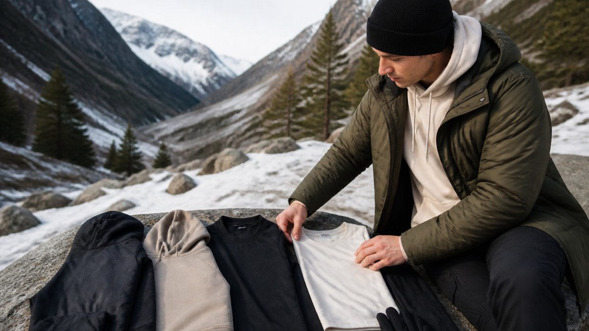 How to Layer Streetwear for Winter Mountain Trails