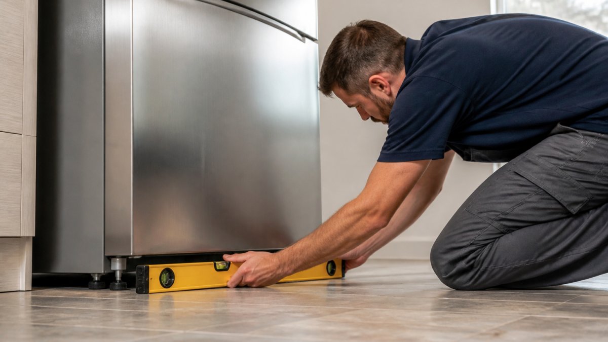 How to Level a Refrigerator on Uneven Floors