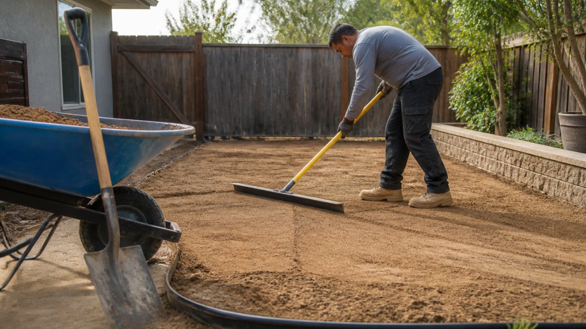 How to Level a Small Yard for Landscaping