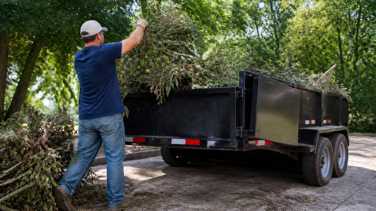 How to Load Heavy Yard Waste: Step-by-Step Guide