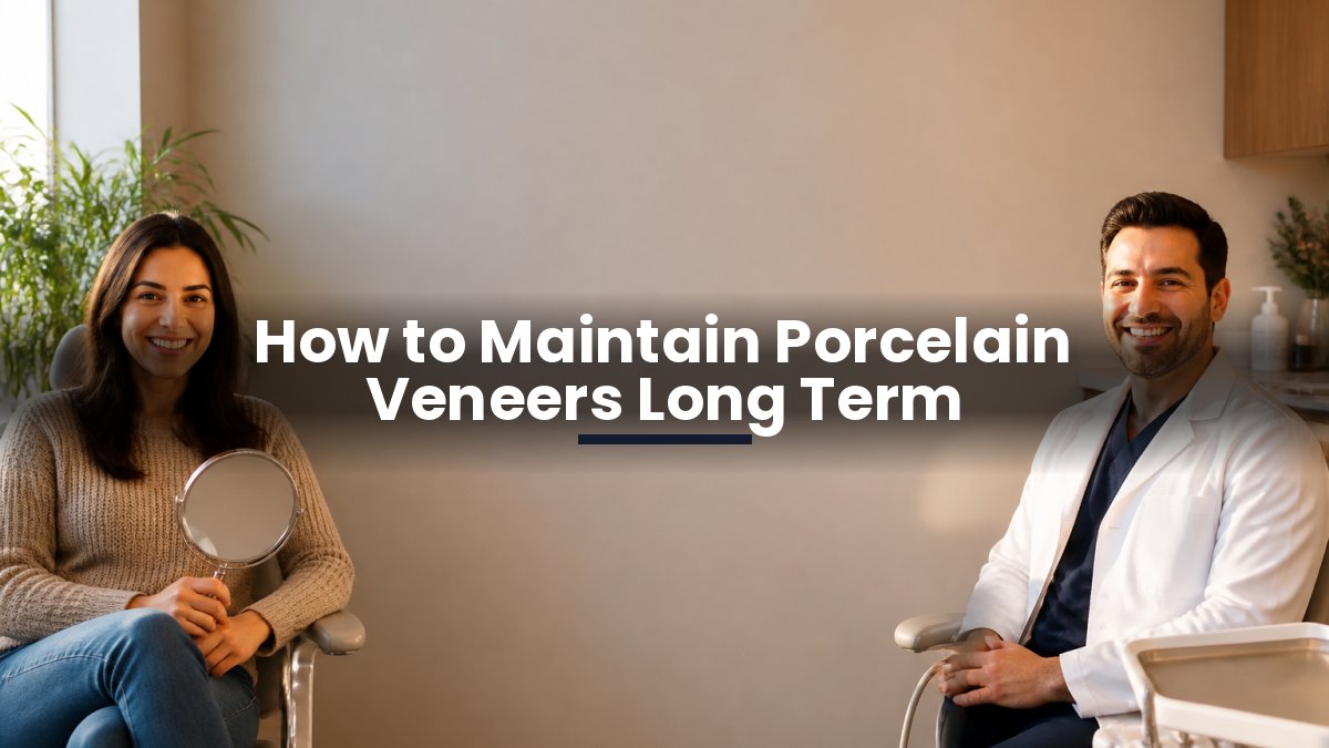 How to Maintain Porcelain Veneers Long Term