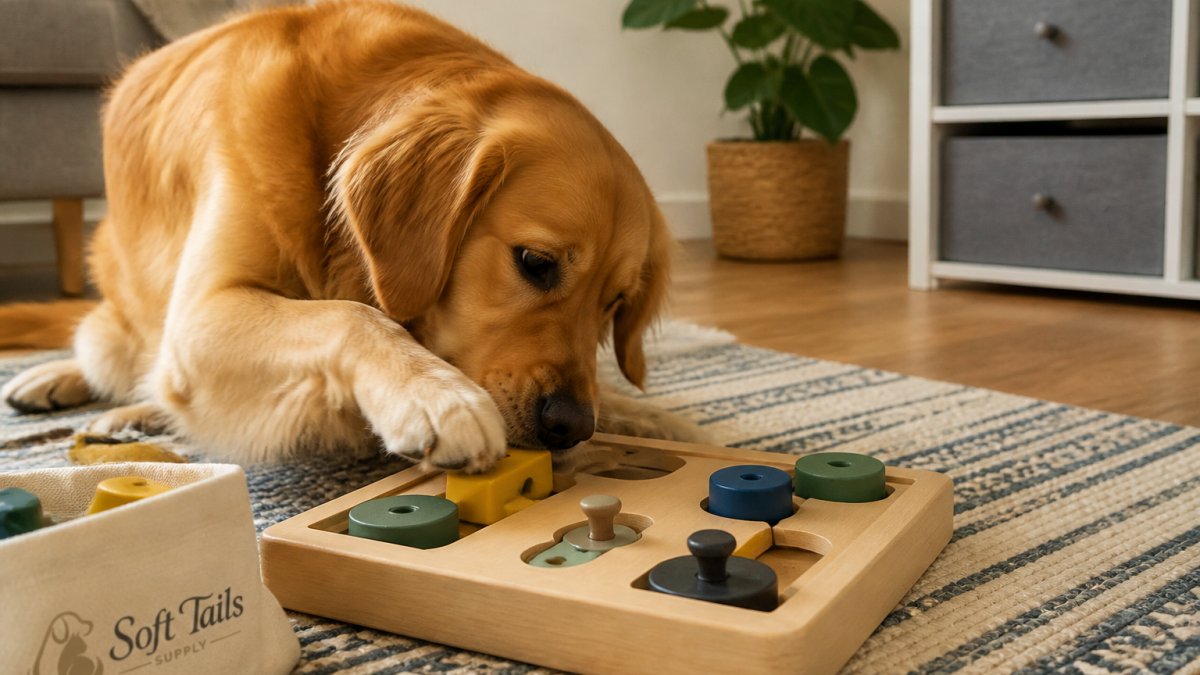 How to Make Homemade Dog Enrichment Puzzles