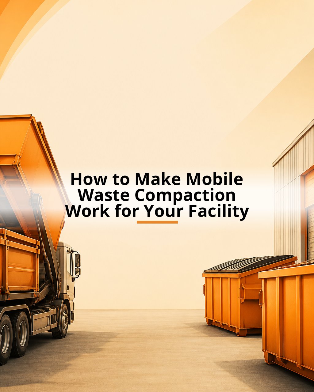 How to Make Mobile Waste Compaction Work for Your Facility