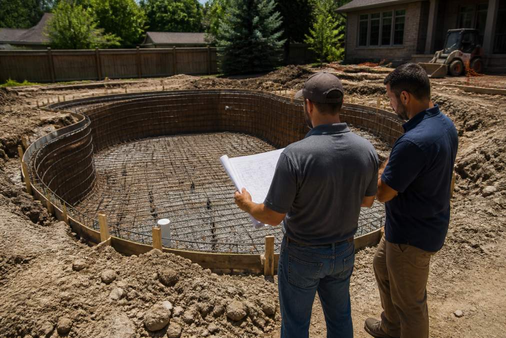 How to Manage Backyard Pool Construction