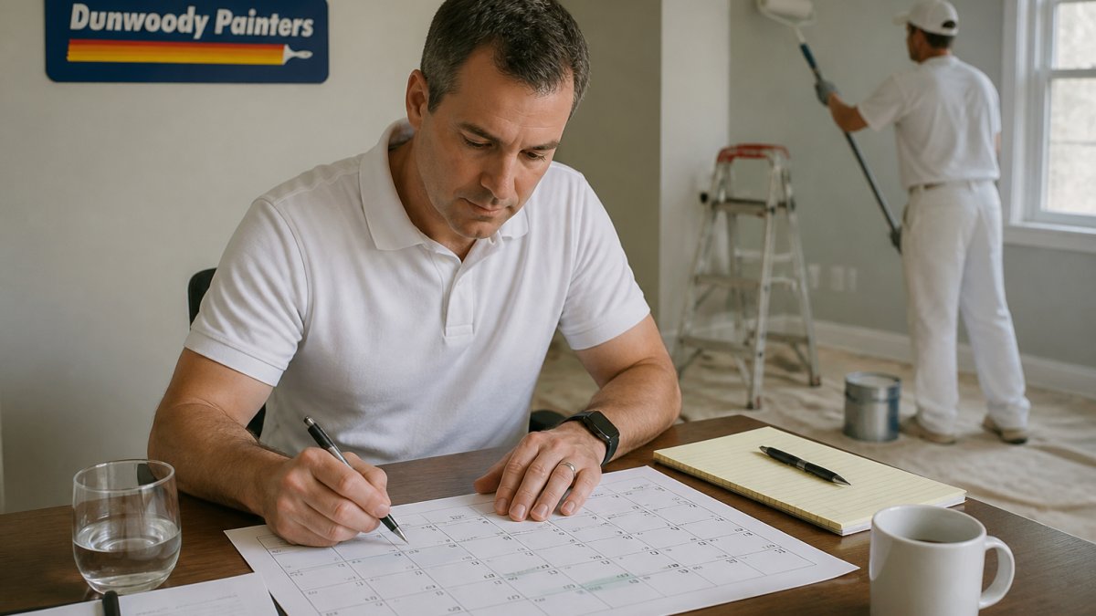 How to Manage Home Painting Schedules