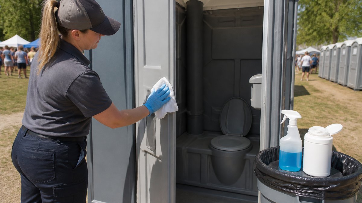 How to Manage Portable Toilet Hygiene at Public Events