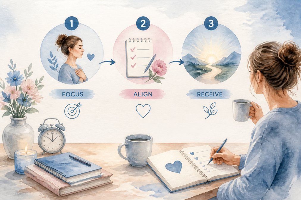 How to Manifest While Busy: 3-Step Daily Habits