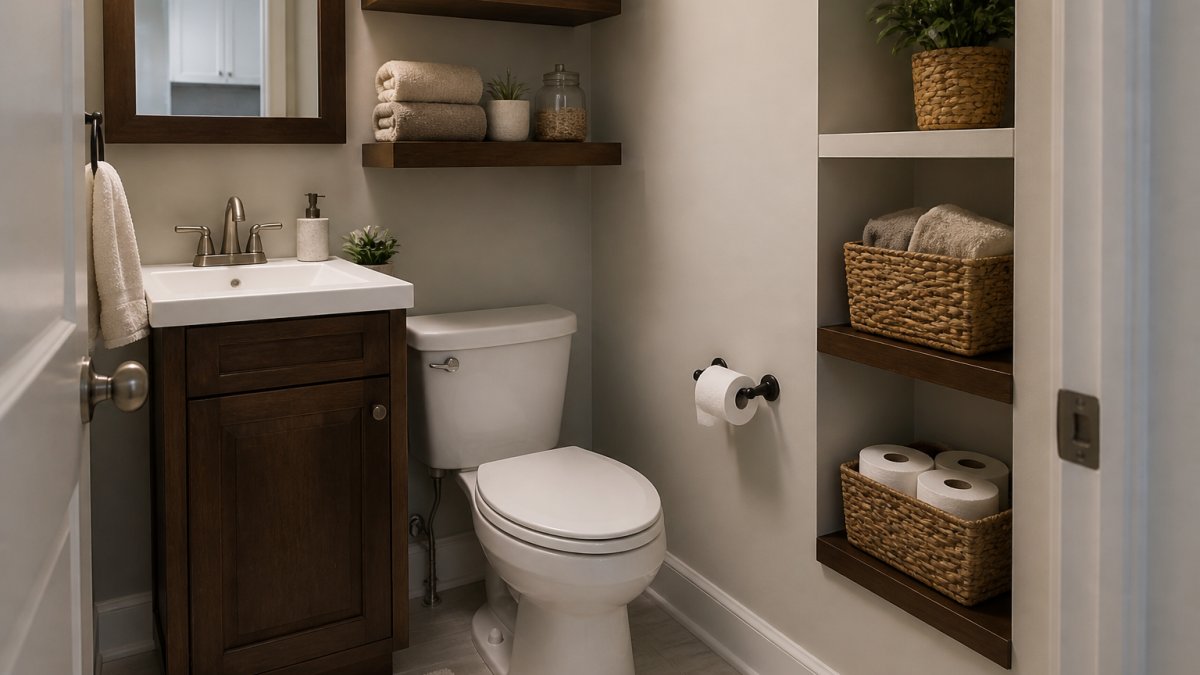 How to Maximize Storage in Small Bathrooms: 7 Steps