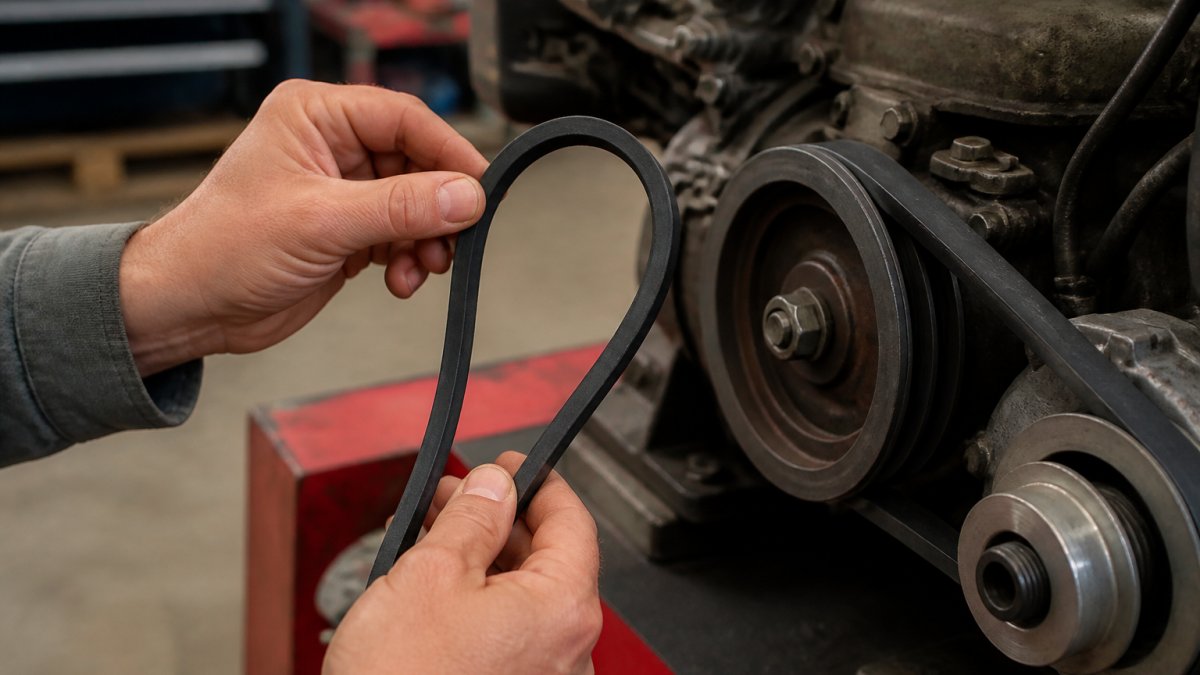 How to Measure a V-Belt Without Tools