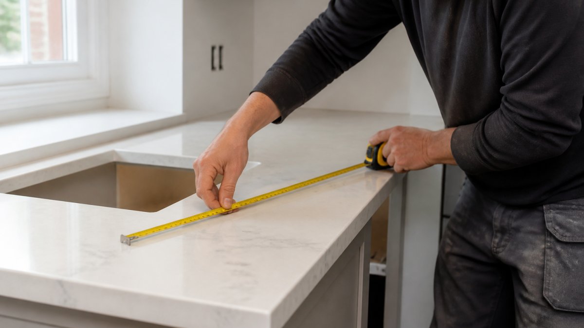 How to Measure Kitchen Worktops for a Perfect Fit
