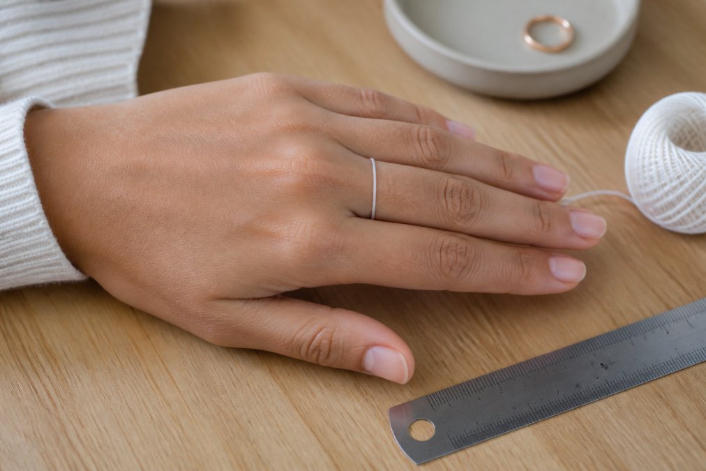Step-by-step visual guide for Close for measure ring size