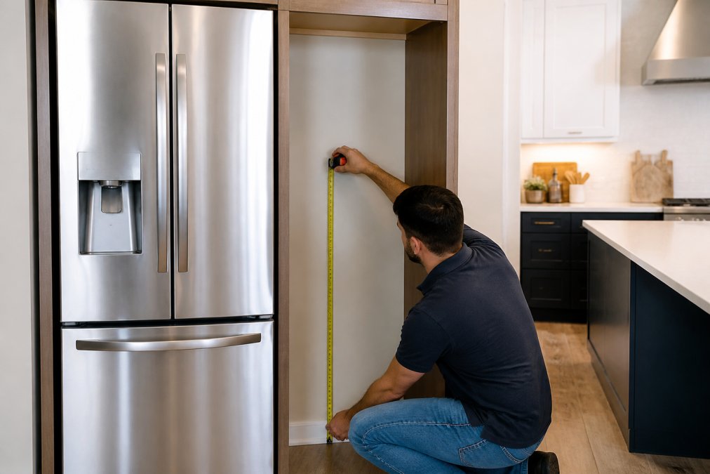How to Measure Your Kitchen for a Refrigerator