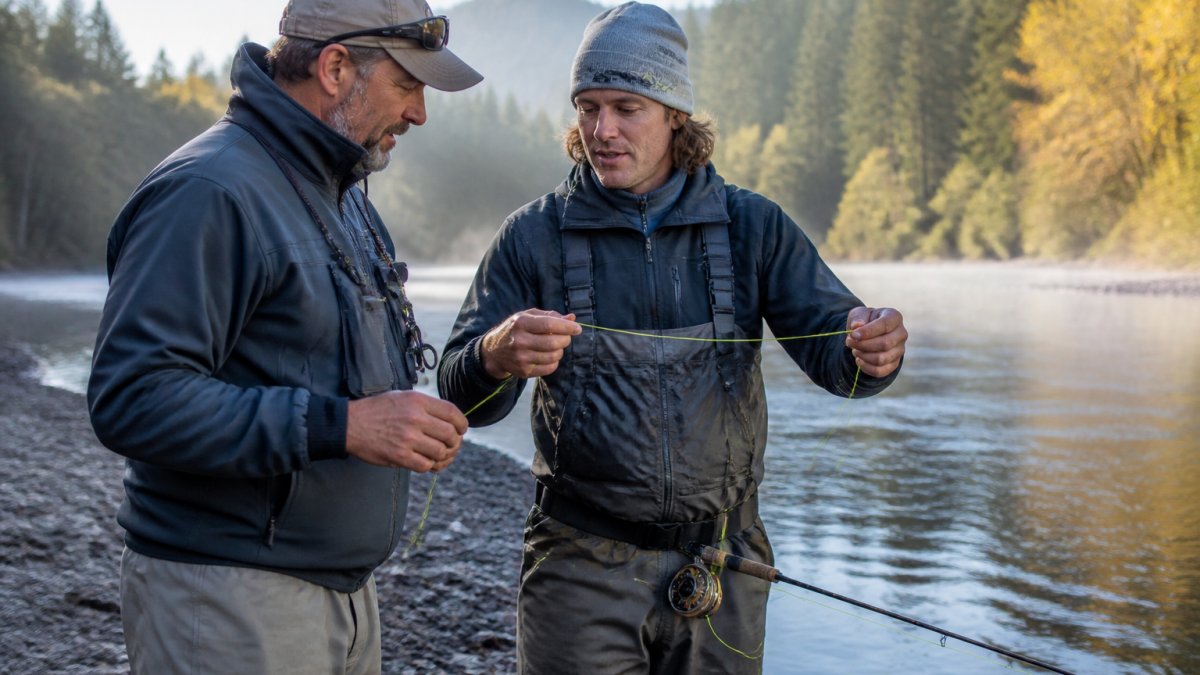 How to Mend a Fly Line Step by Step