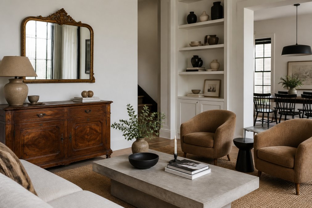 How to Mix Vintage and Modern Furniture