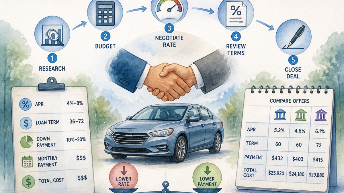 How to Negotiate Used Car Financing Terms