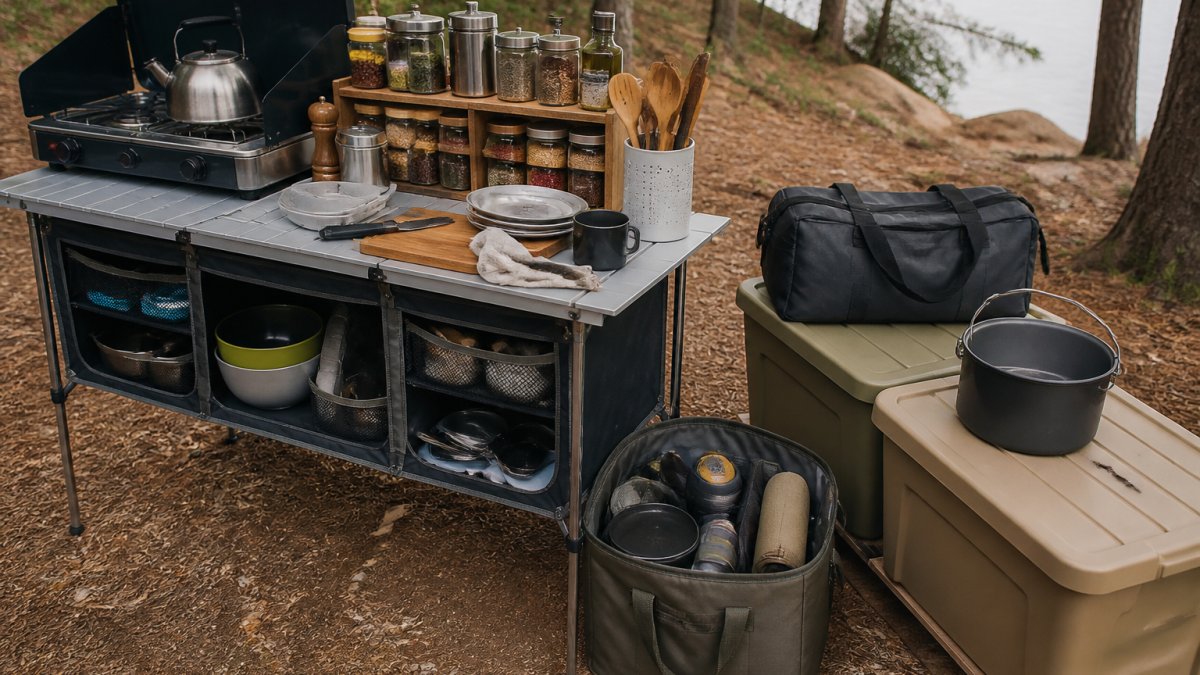 How to Organize a Camp Kitchen for Long Trips
