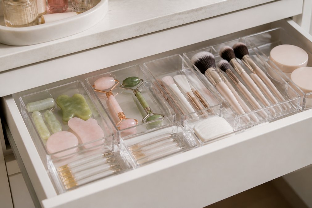 Software tools interface for organize beauty tools