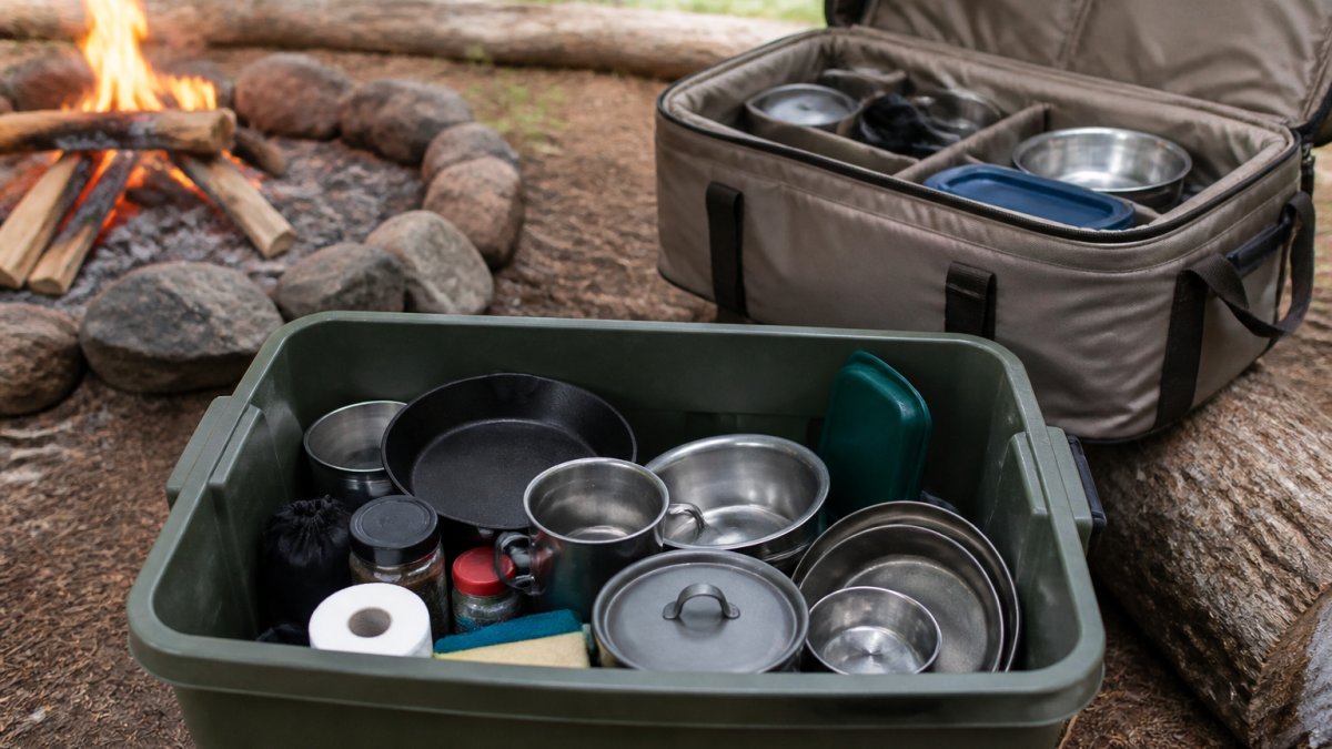 How to Pack a Camping Kitchen for Beginners