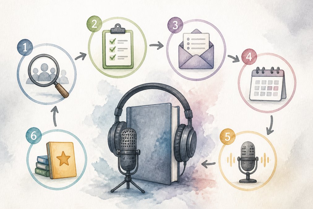 How to Pitch Your Book to Podcast Hosts for Interviews