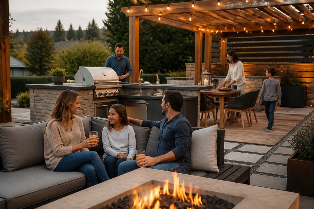 How to Plan an Outdoor Entertainment Space for Families