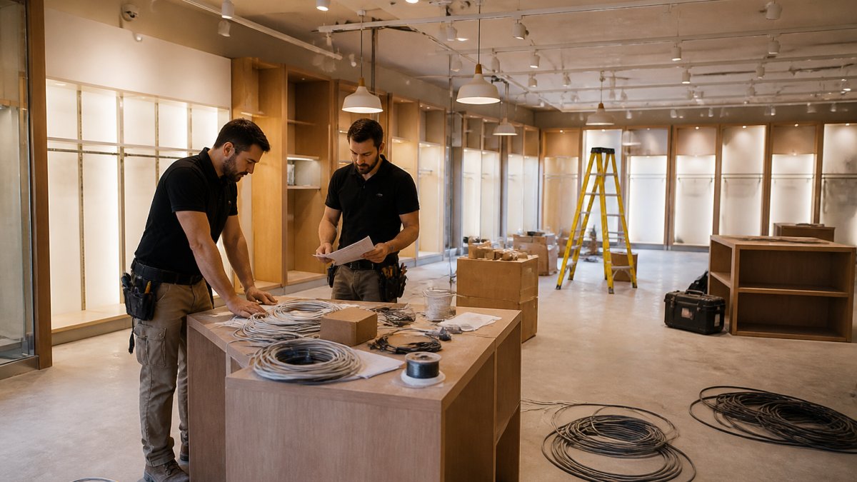 How to Plan Electrical Fit-Outs for Retail Shops