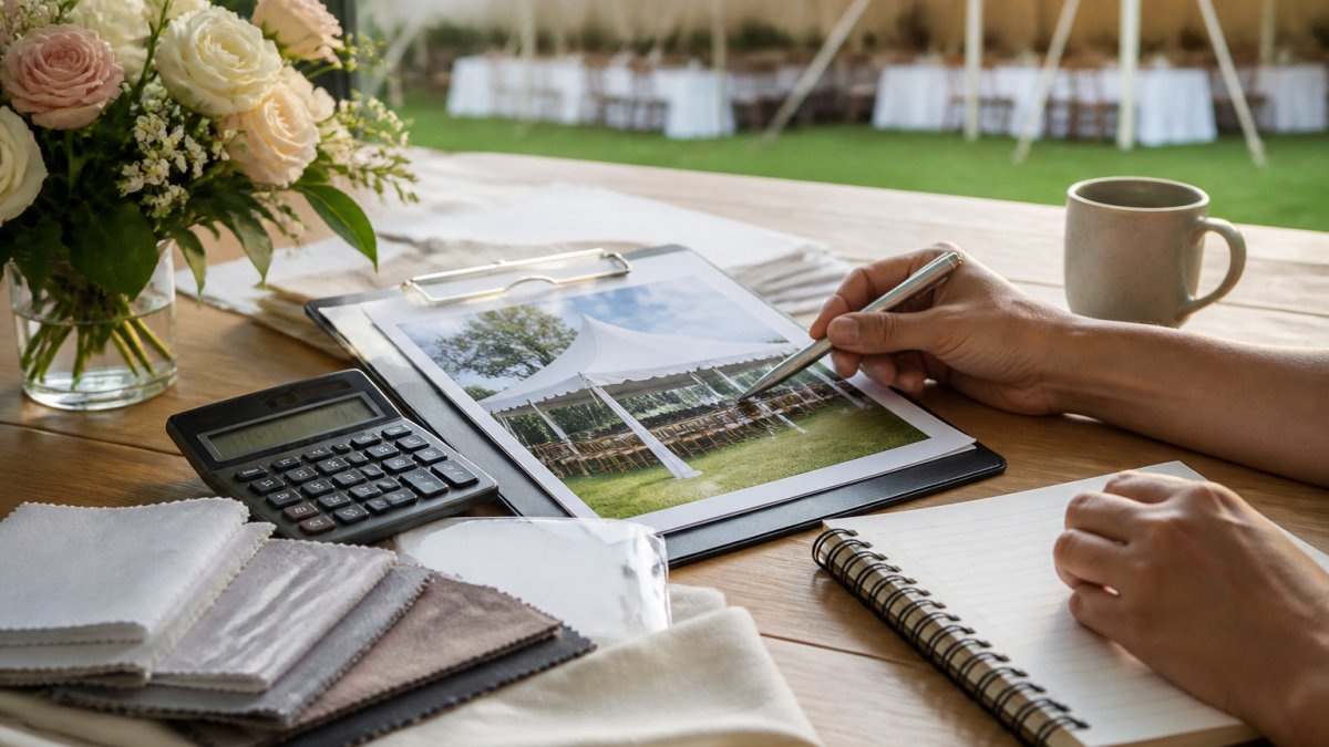 How to Plan Your Wedding Tent Rental Budget