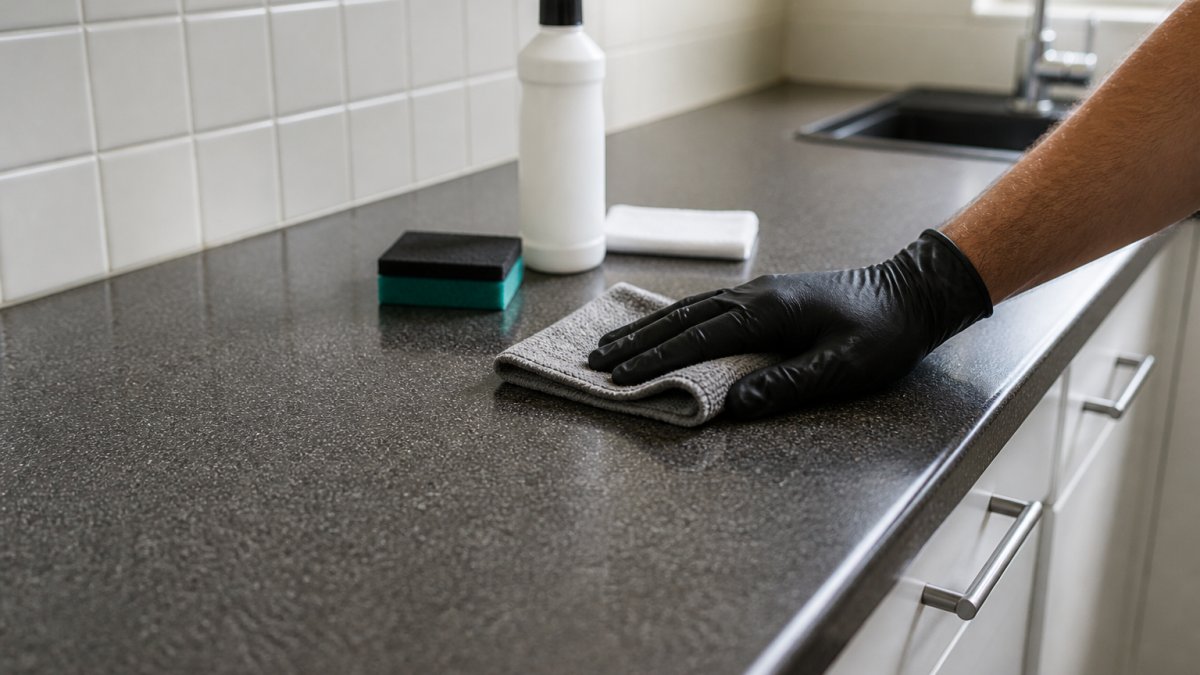 How to Polish Dull Laminate Kitchen Counters