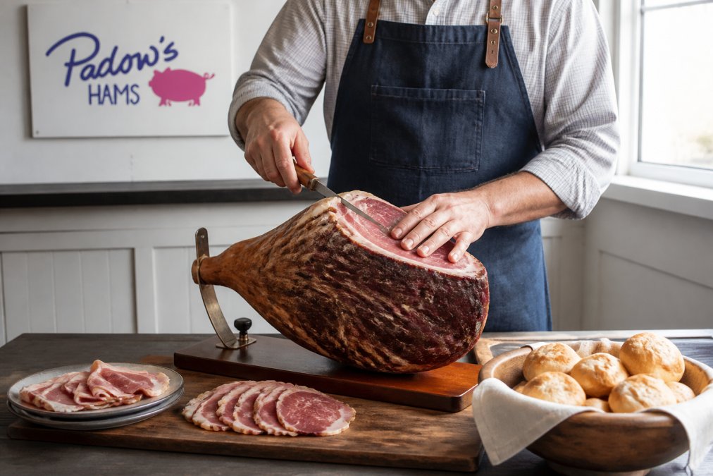 How to Prepare a Country Ham Centerpiece