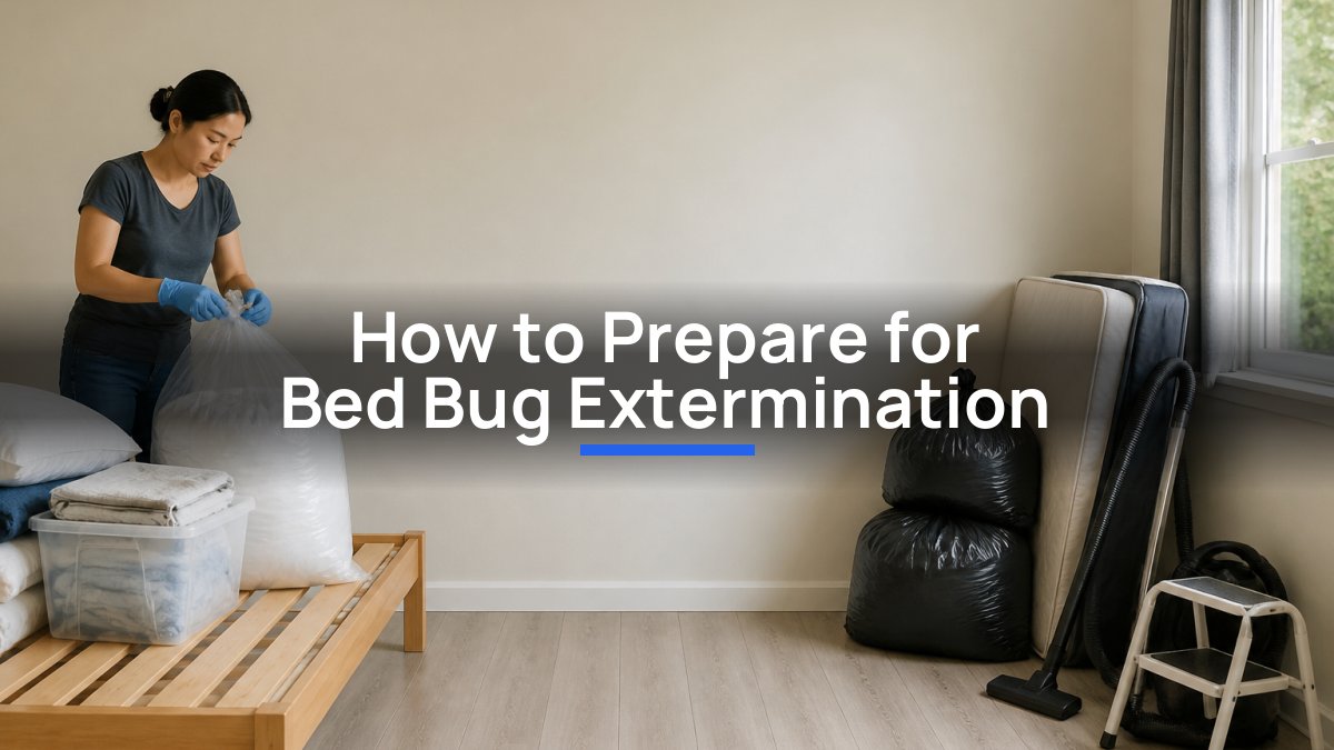 How to Prepare for Bed Bug Extermination