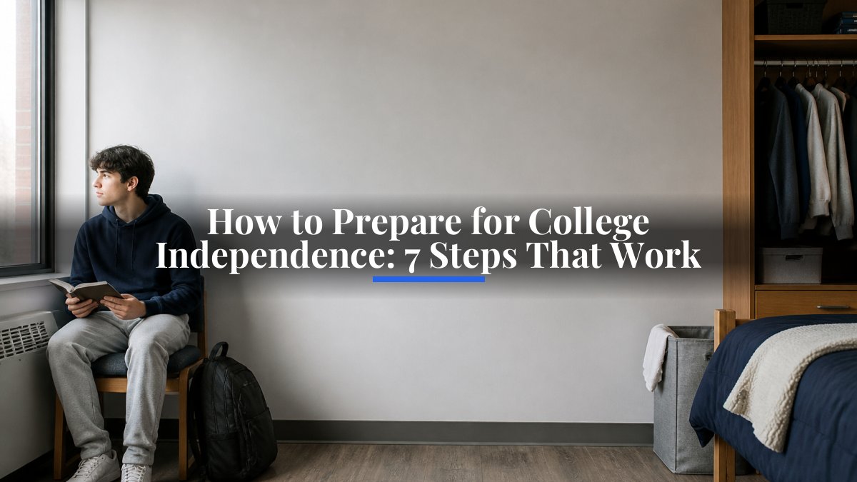 How to Prepare for College Independence: 7 Steps That Work