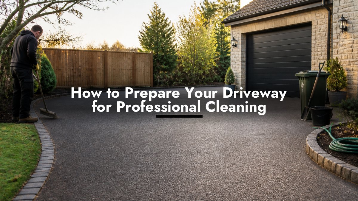 How to Prepare Your Driveway for Professional Cleaning