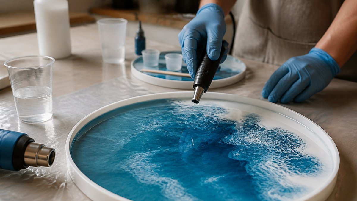 How to Prevent Bubbles in Resin Art: 7 Steps