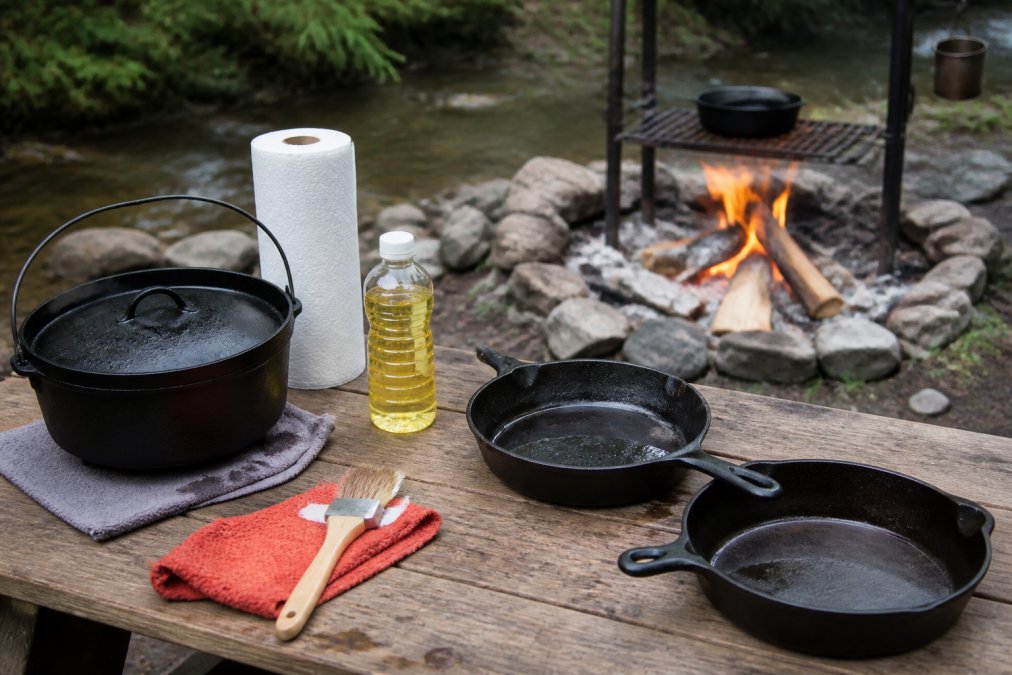 How to Prevent Cast Iron Rust While Camping