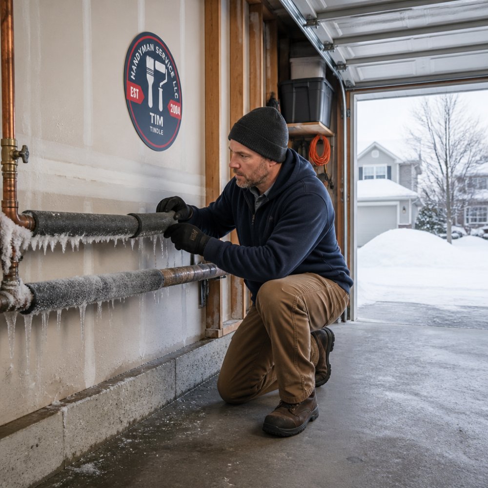 How to Prevent Frozen Pipes in Unheated Garages